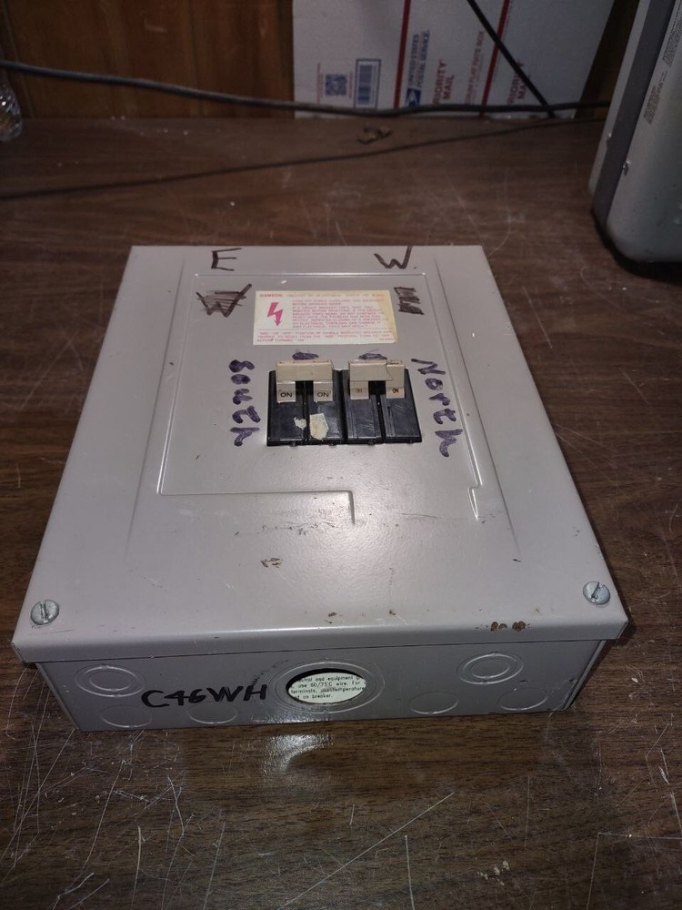 Panel With Breakers of 30 Amp