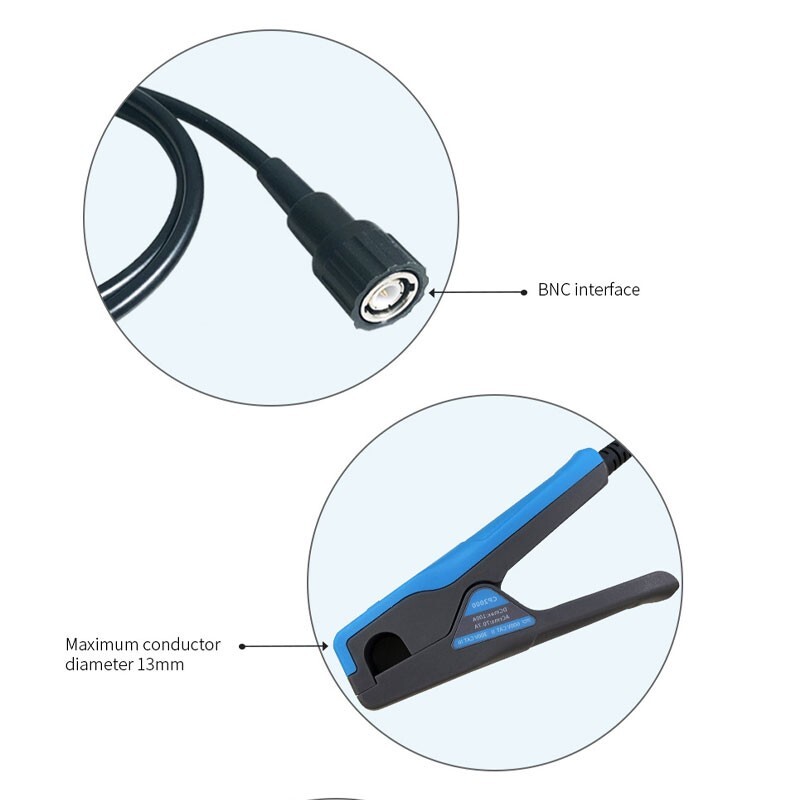 FOR Micsig CP2100A 800kHz 10A/100A AC DC Current Probe with BNC Interface