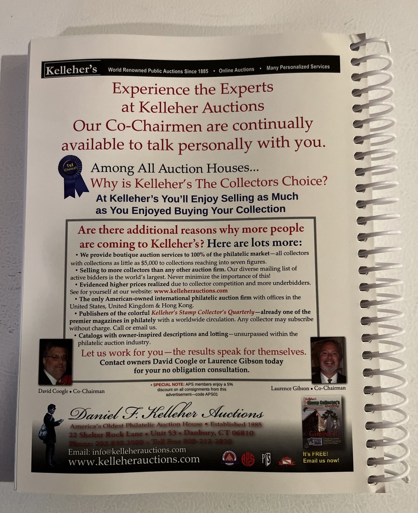 2018 Brookman Stamp Autographs 1st Day Catalog Spiral Bound JFK Star Trek