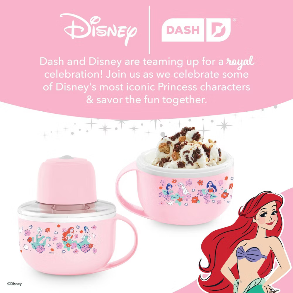 Disney Dash Princess My Mug Ice Cream Maker Bundle