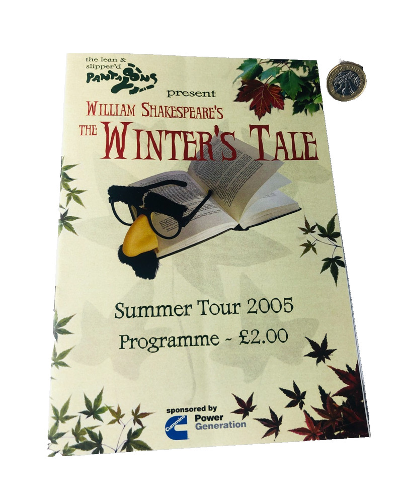 Theatre Programme Winters Tale 2005 Vintage ra