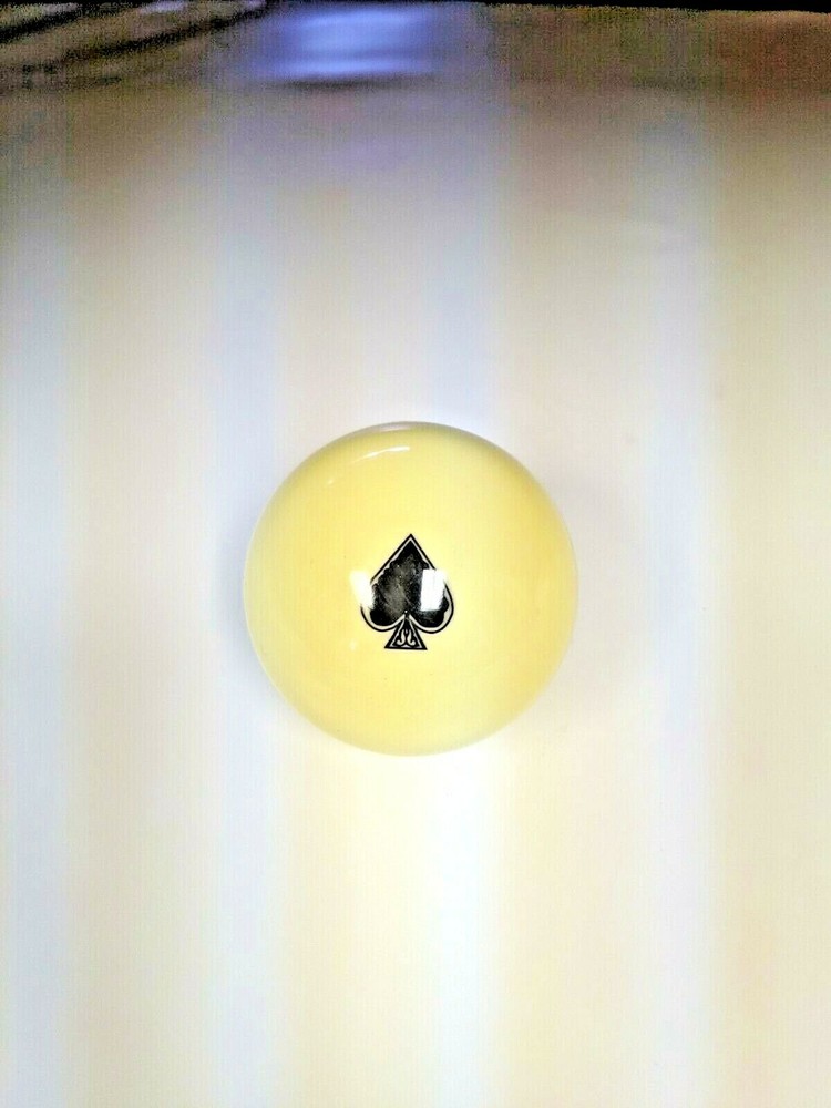 Cue Ball with Spade