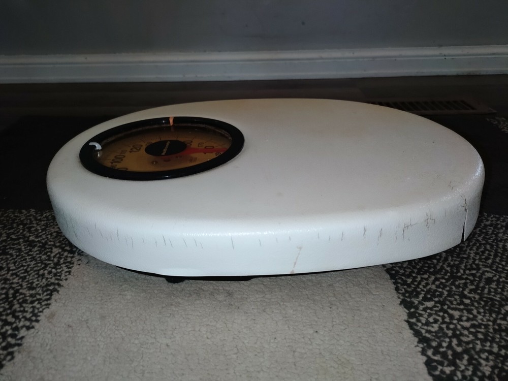 Vintage Large Dial Bathroom Scale
