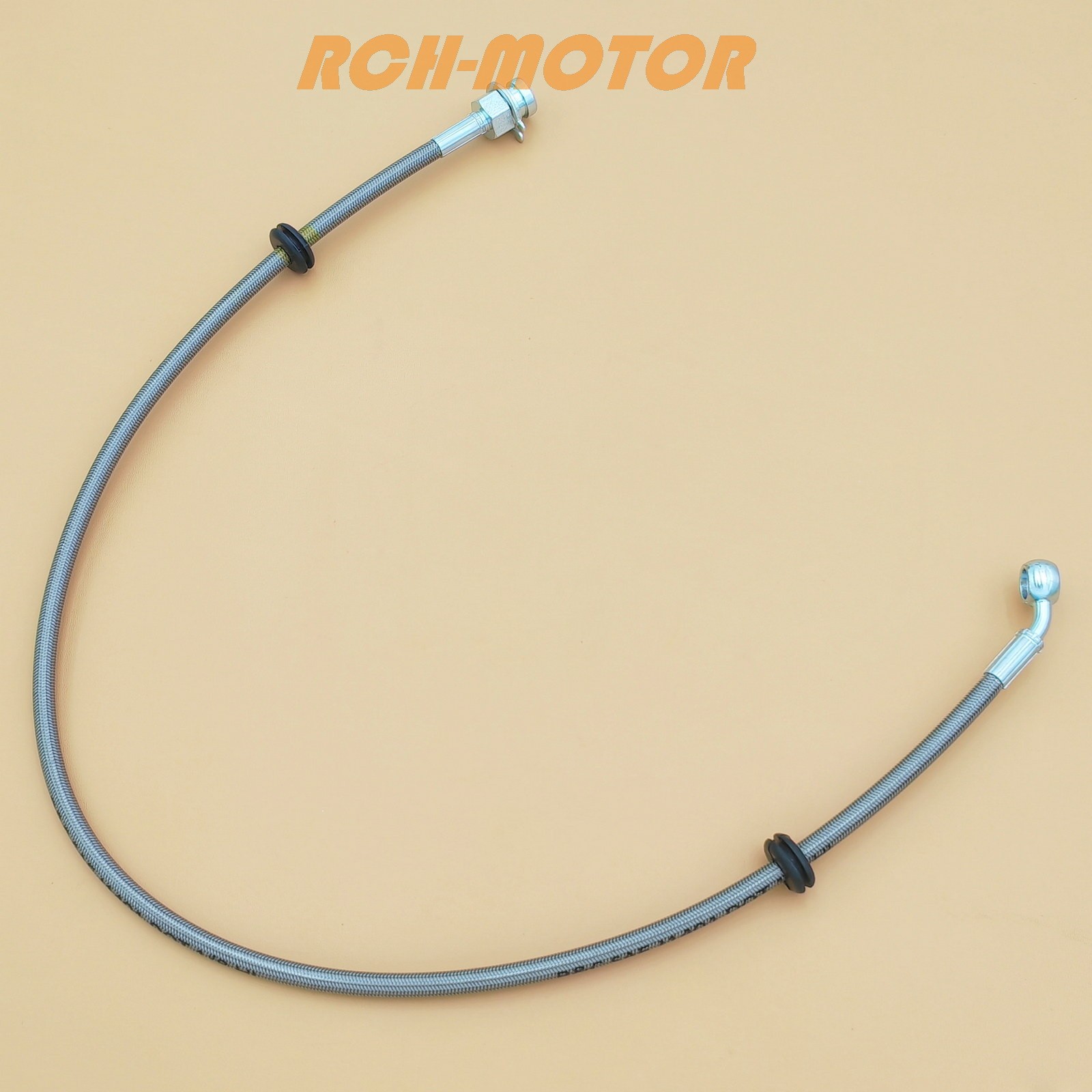 Rear Braided Steel Brake Hose Line For Arctic Cat ATV 400 1998-2001