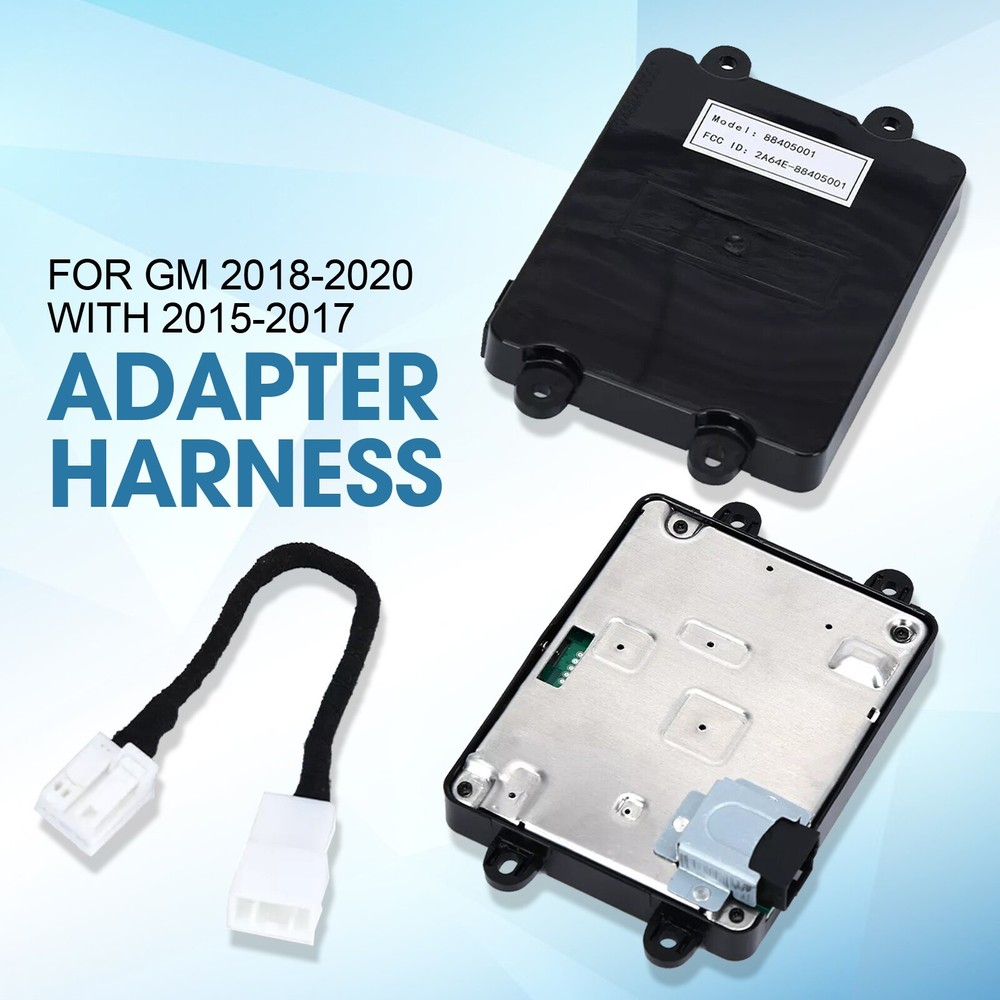Wireless Charging Module For GM 2018-2020 with 2015-2017 Adapter Harness