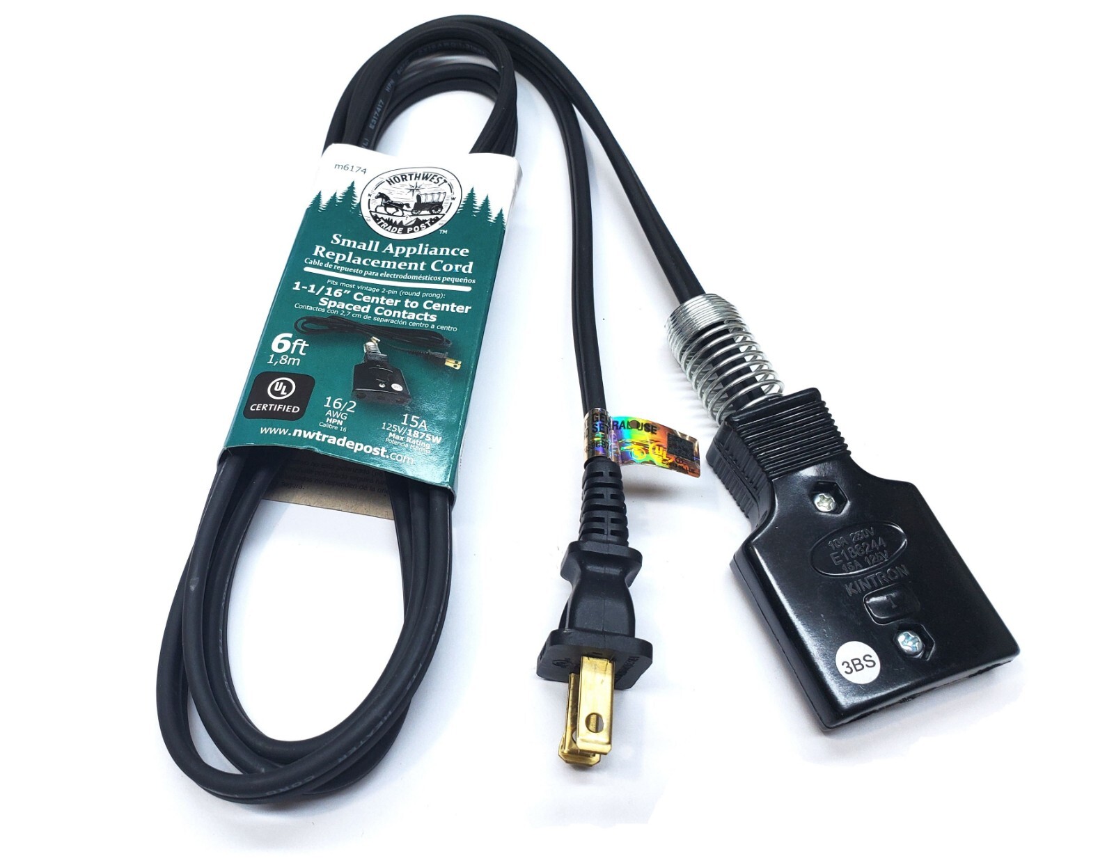 Power Cord for Vtg Westinghouse Cook-N-Fryer Model FF-531 Slow Cooker Deep Fryer