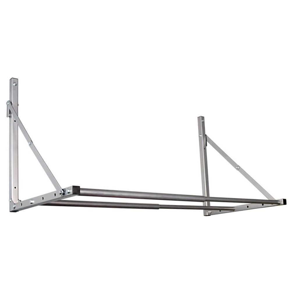 Folding Tire Wheel Storage Rack Wall Mount Multi-Tire Rack Garage Storage Silver