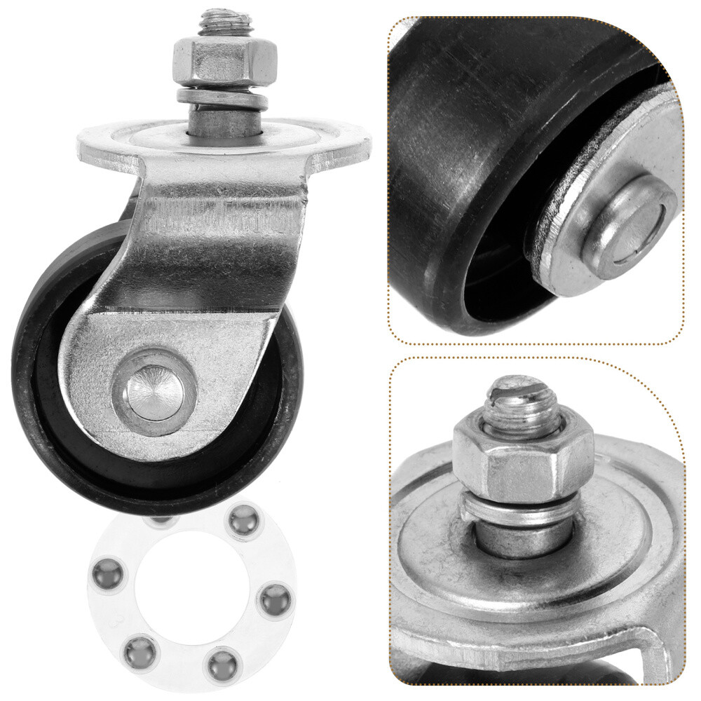 Caster Wheel 2 Ton Steel Trailer Caster Wheel Replacement Horizontal