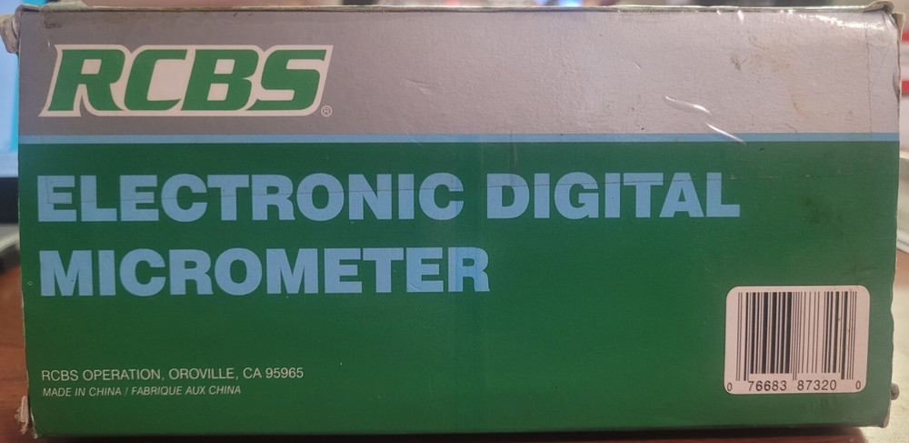 RCBS Electronic Digital Micrometer #87320