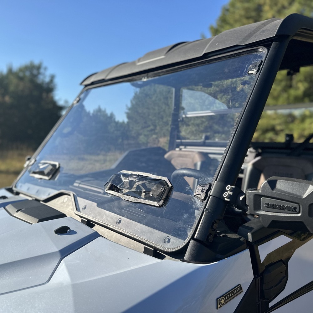 Kawasaki Ridge Front Full Windshield Vented 2024+