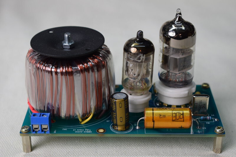 Tube master clock ECC88, EAA91 abbasaudio, 11,2896 MHZ other value - preorder