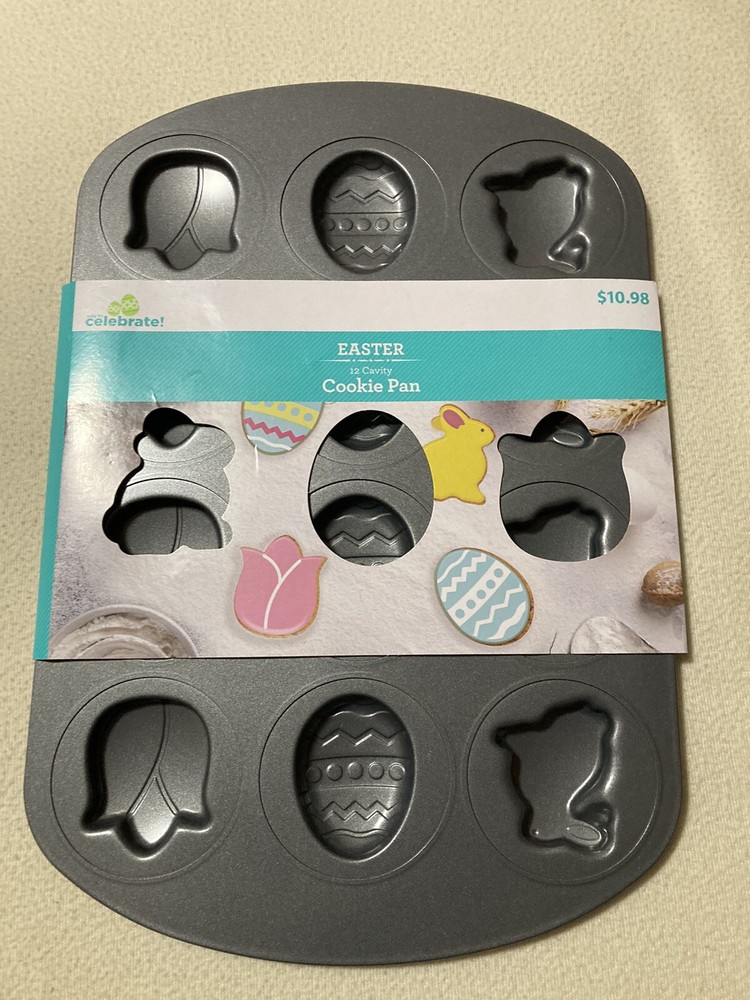 TWO DIFFERENT PATTERNWay To Celebrate! Easter Cookie Pan - New - FREE SHIPPING