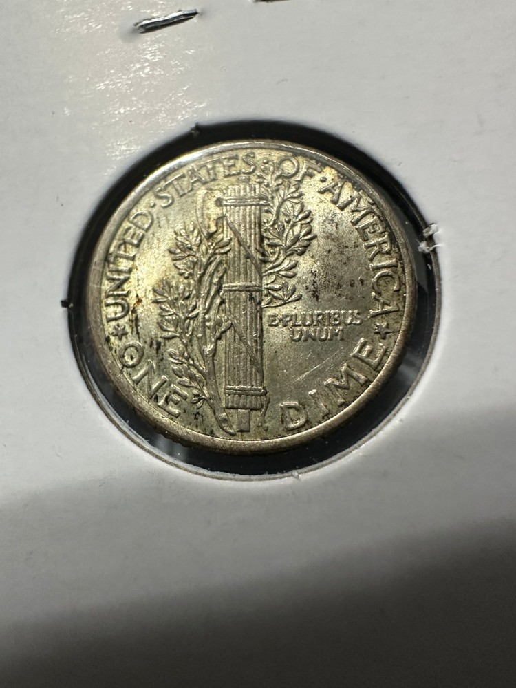 1917 mercury dime Gem BU FSB