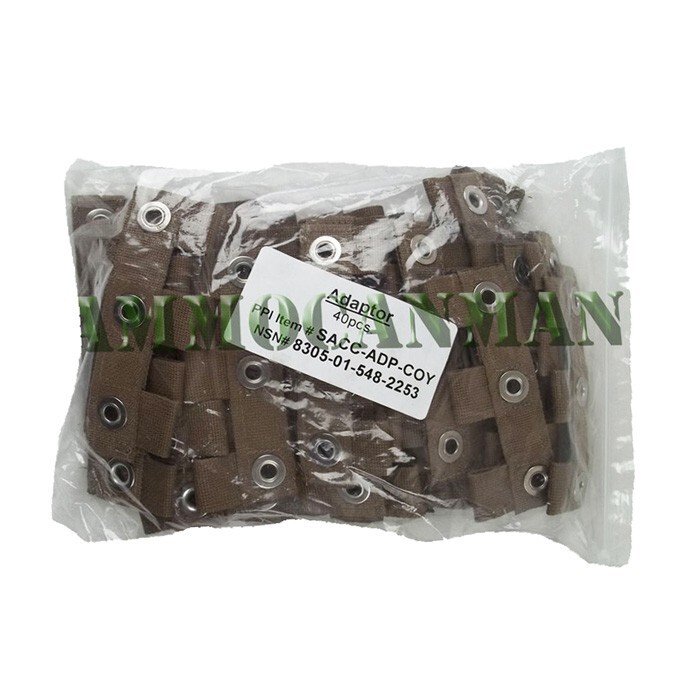 New Modular Tactical Vest Adapters  (40 Pack)