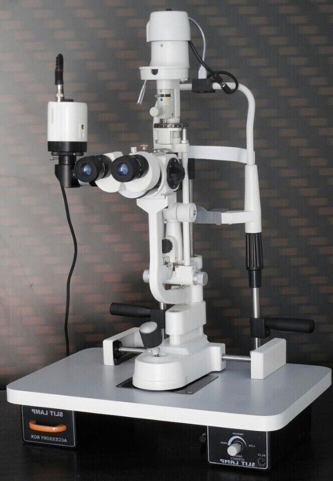 5 Step Slit Lamp with Motorized Table and CCD Camera CA1