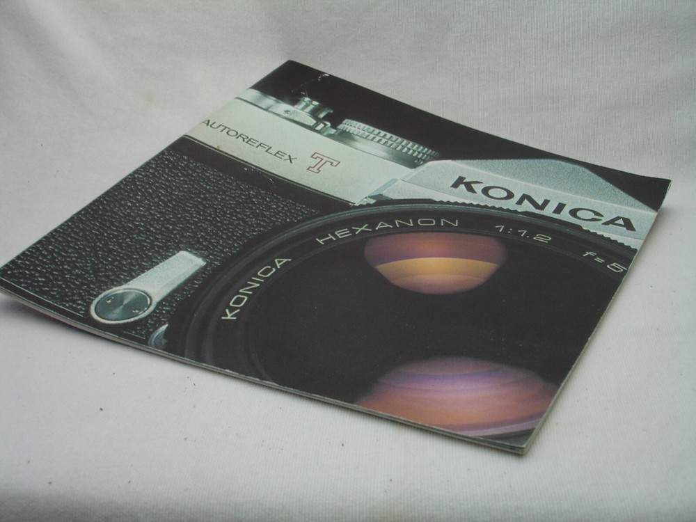 KONICA AUTOFLEX CAMERA BROCHURE / BOOKLET