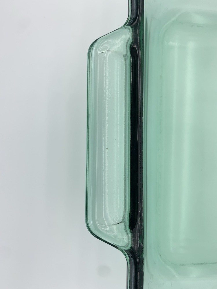 VTG Anchor Hocking Emerald Green 3 Quart Rectangular 9X13 Casserole Baking Dish
