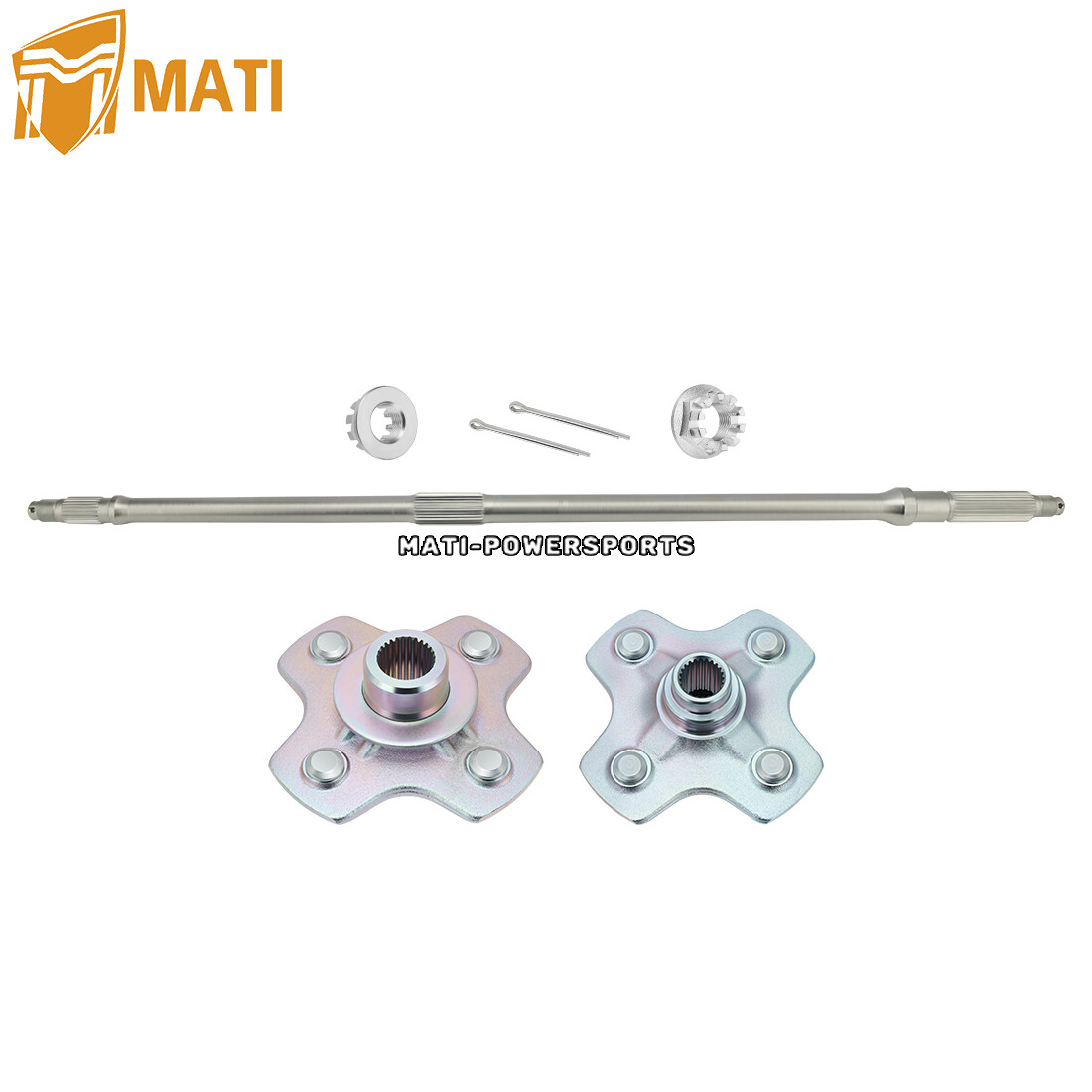 Rear Axle Shaft Wheel Hub for Honda TRX450ES TRX450S Foreman 450 4X4 1998 - 2004