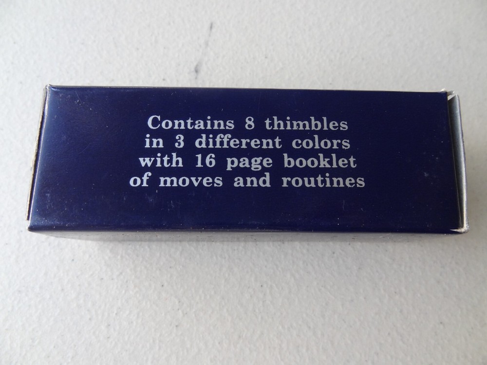 Magician's NESTED THIMBLE MAGIC OUTFIT From Funtime Magic .