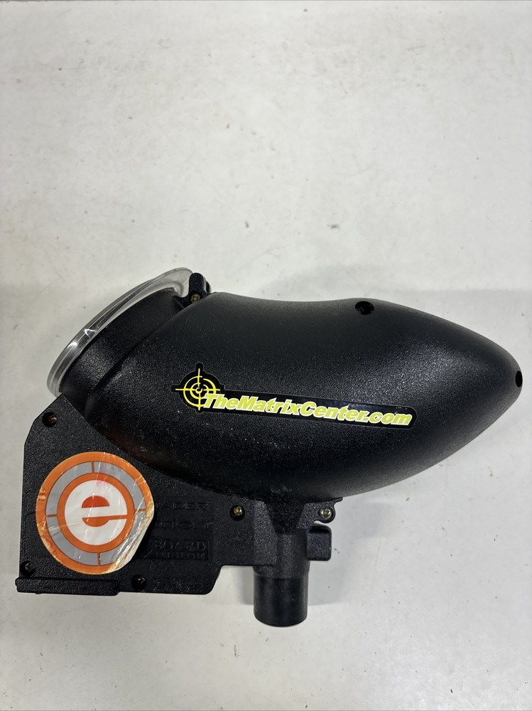 Untested Revolution Revy Paintball Gun Motorized Loader Hopper Feeder #o4