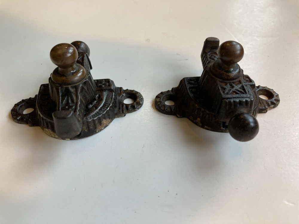 Antique Victorian Window Locks