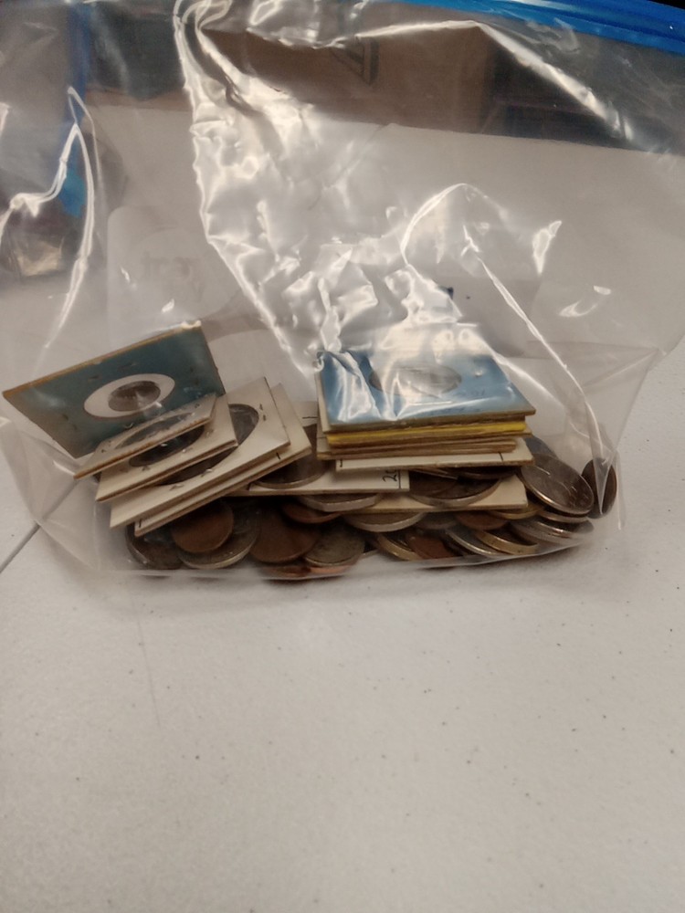 bulk foreign coins 1lb F2