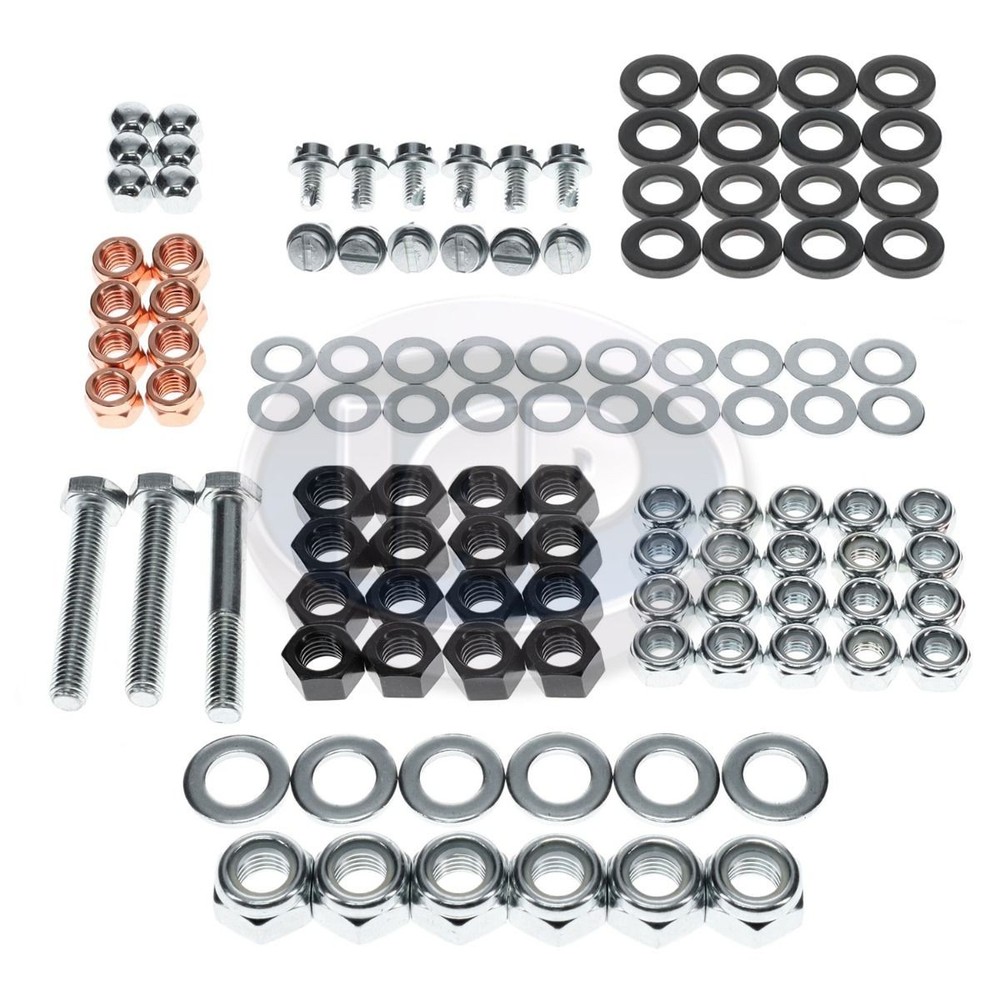 VW TYPE 1 2 3 BUG BUS GHIA ENGINE HARDWARE KIT WITH 8MM HEAD NUTS