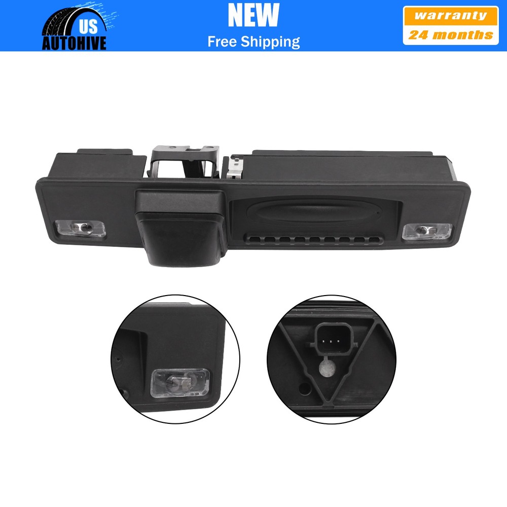 Tailgate Trunk Handle Boot Open Button for 2012-2018 Ford Focus ST Hatchback