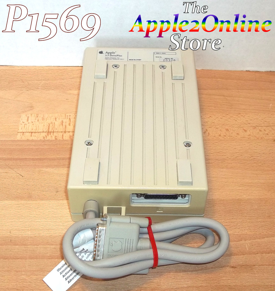 ✅ 🍎 Apple 3.5 DrivePlus (G7287) - Fully Cleaned & Tested - Extremely Rare!