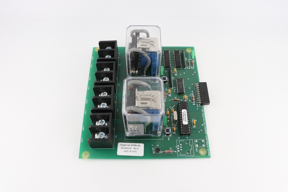 COOPER 0502-000002-00 PC BOARD FOR LIGHTING CONTROL PANEL