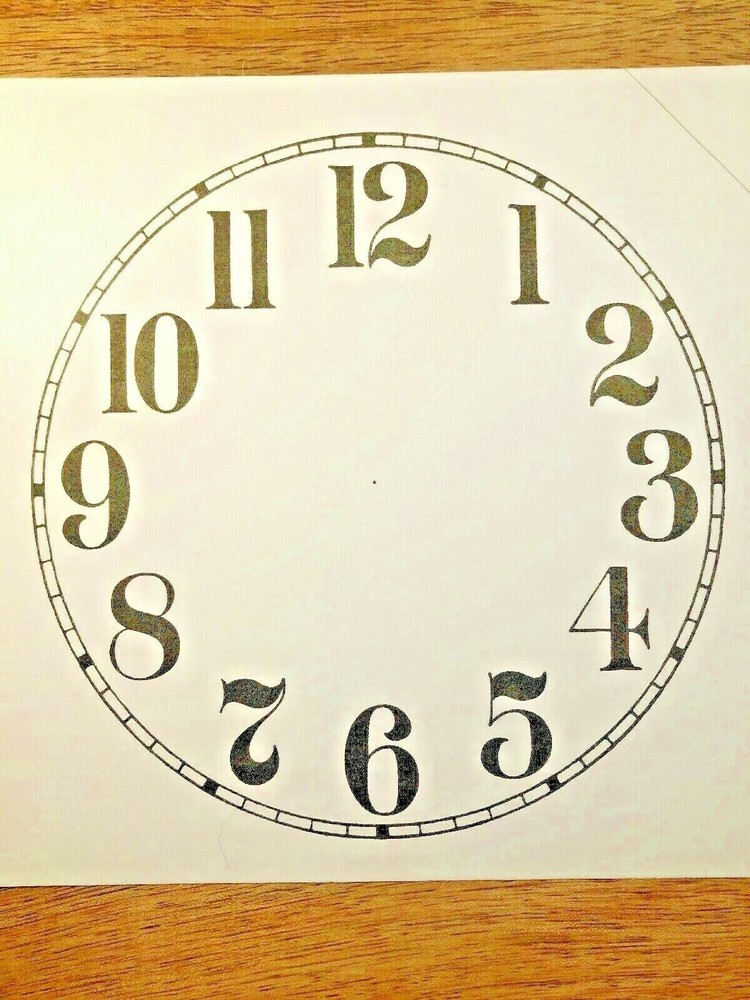 6" Paper Clock Dial, Arabic            (Lot 200)