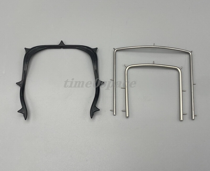Dental Rubber Dam Sheet Frame Brackets Foldable/Plastic Black/Steel Frames Tools
