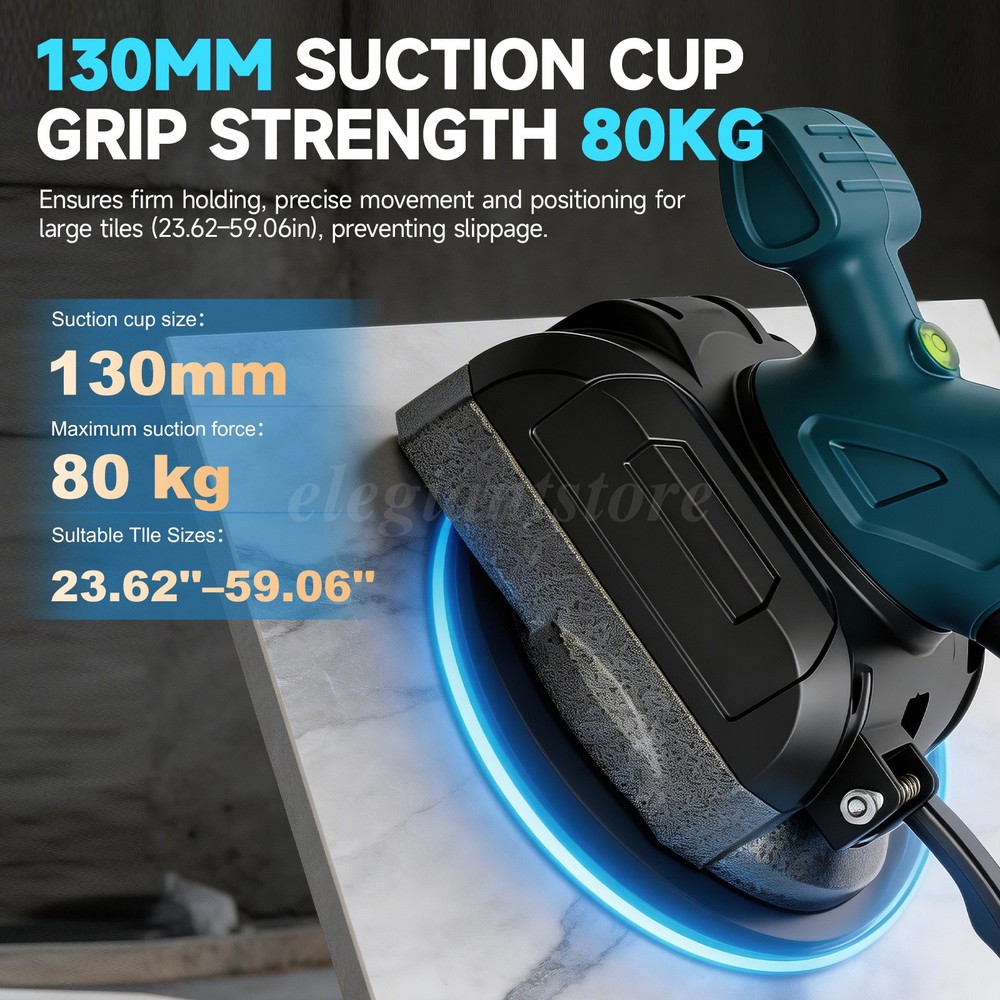 Tile Tiling Machine Vibrator Suction For Ceramic Floor Installation Grip handle
