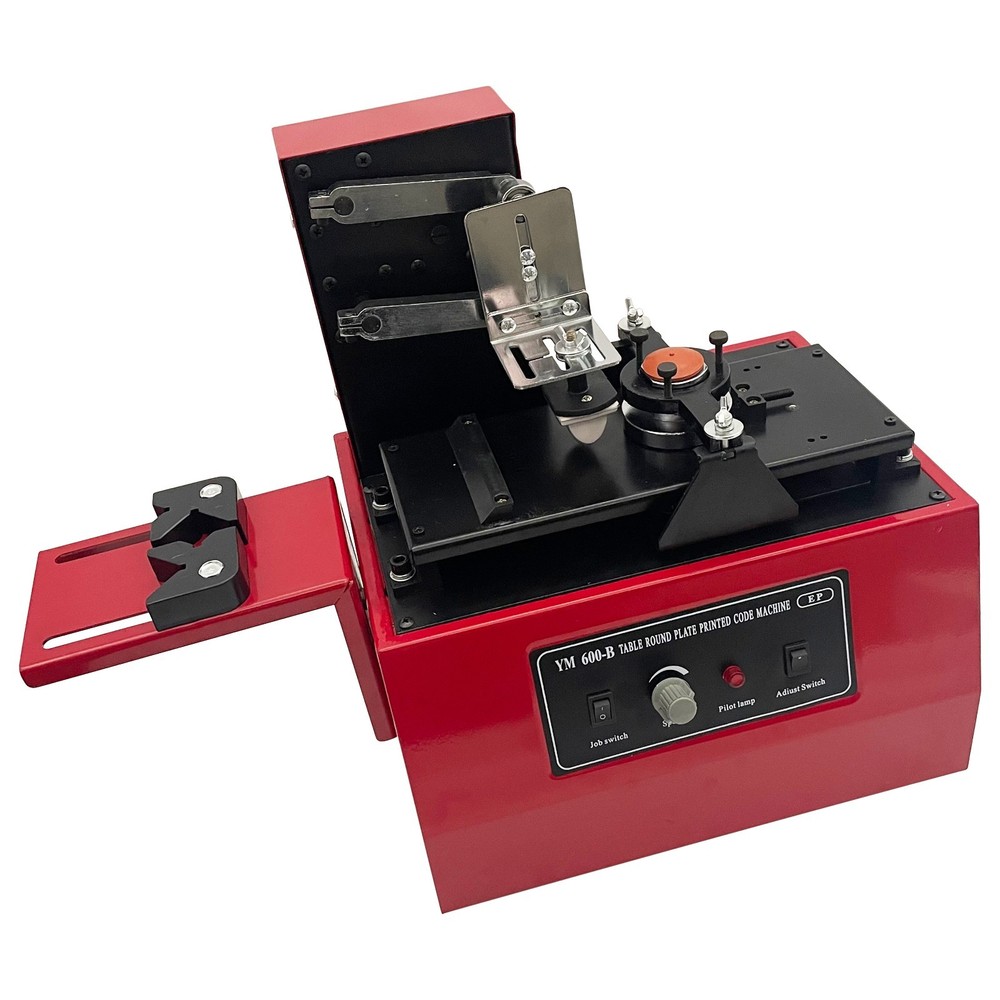110V Electric Ink Pad Printing Machine Ink Coding Machine Small Date Printing