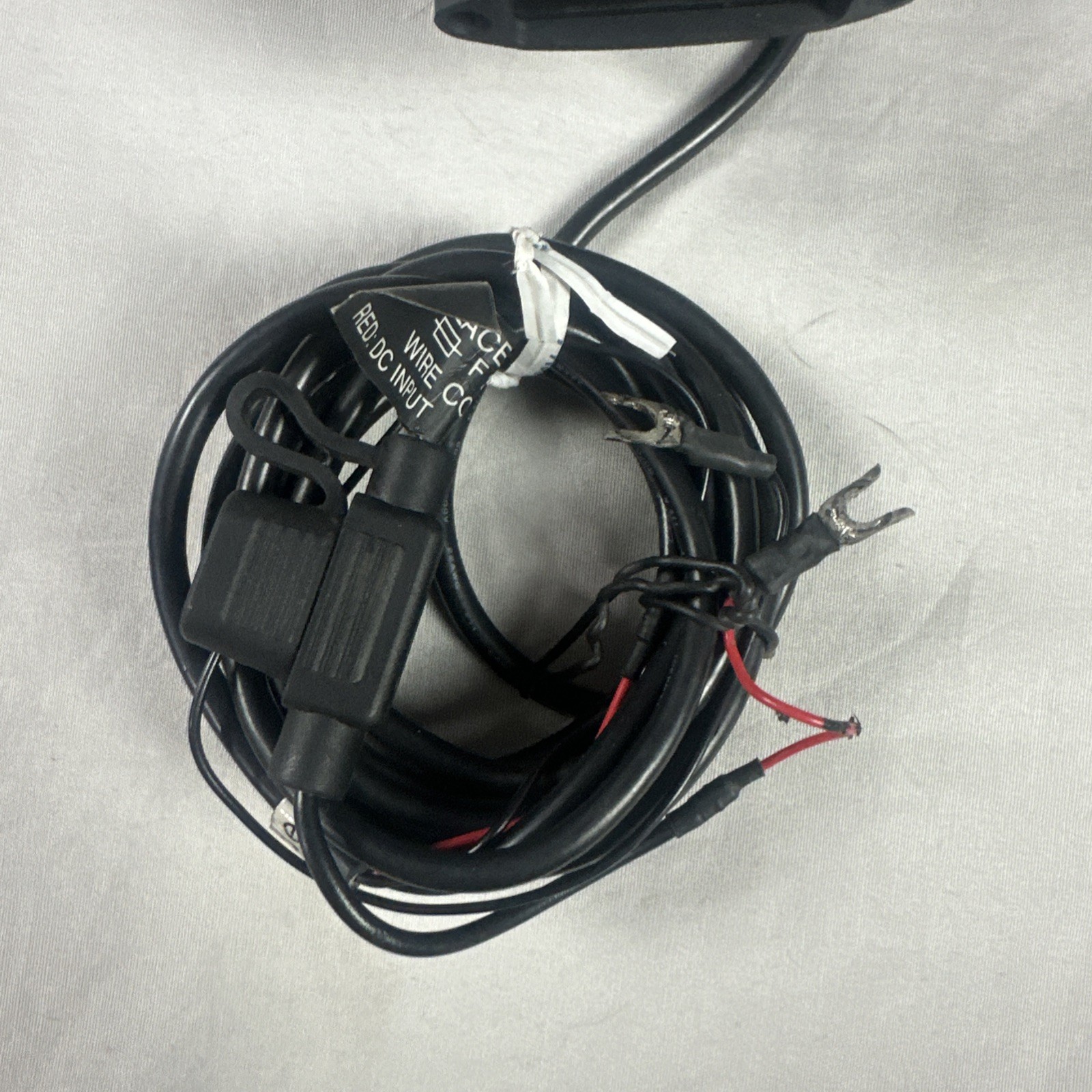 OEM Garmin Zumo 550 Motorcycle Power Cradle Mount & Chrome Handlebar Clamp