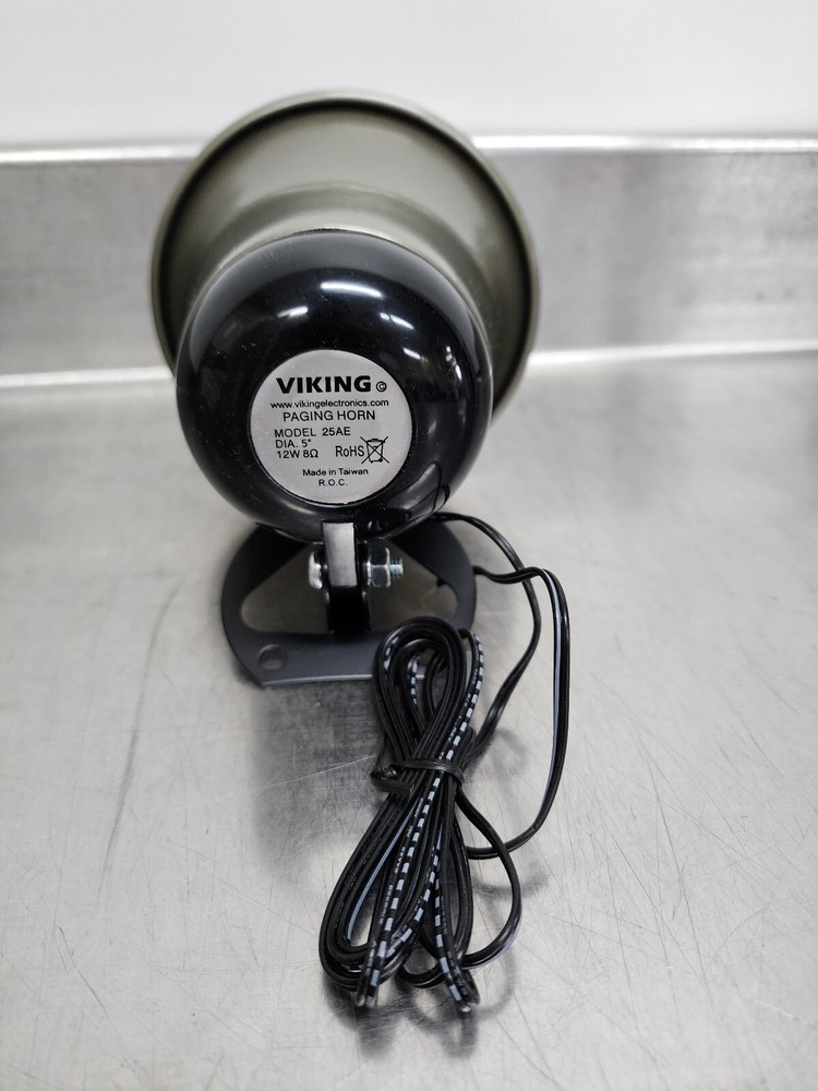 VIKING ELECTRONICS Directional Paging Horn Model 25AE - NEW
