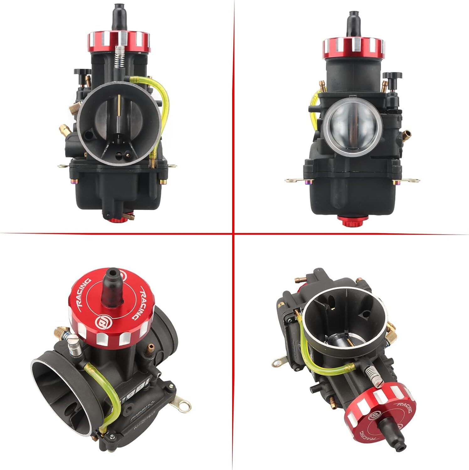 NIBBI PWK38 Racing Carburetor For KX125 KX250 KDX200 KDX220R CR250R RM125 RM250