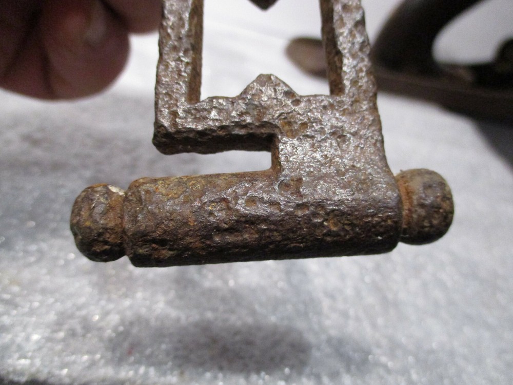 Antique Cast Iron Swing Arm Hook missing bracket
