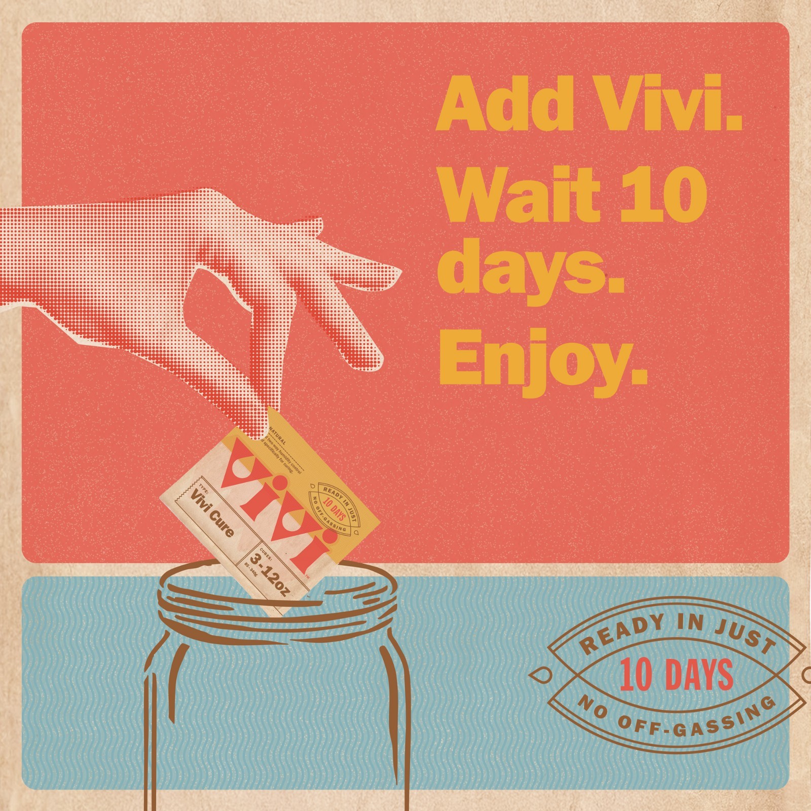 Vivi Humidity Control Packs 4-Pack for Airtight Containers, Ready in 10 Days