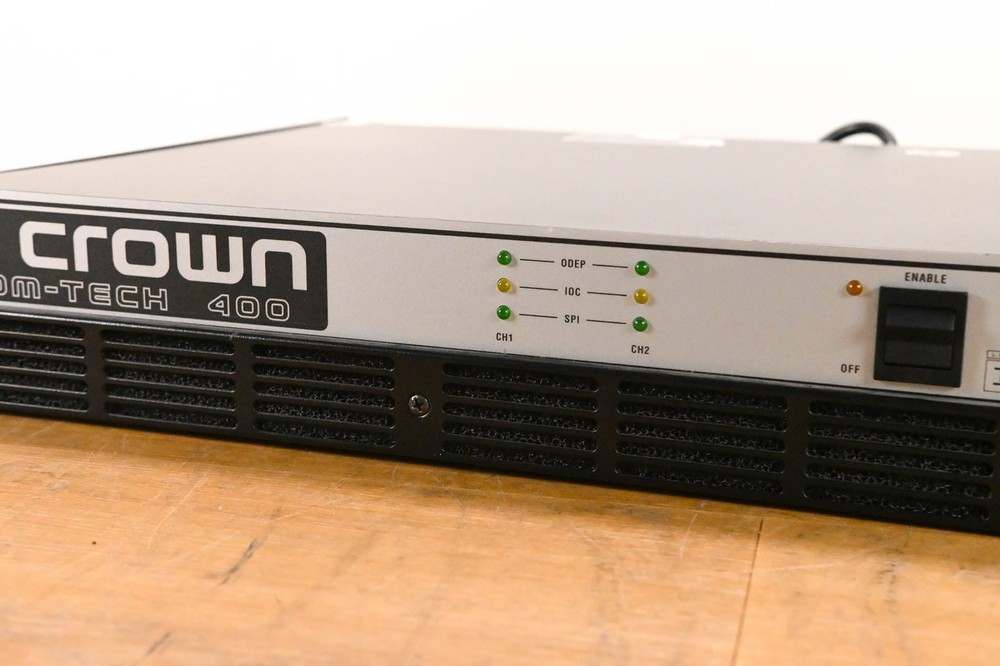Crown Com-Tech 400 2-Channel Power Amplifier CG01ZTK