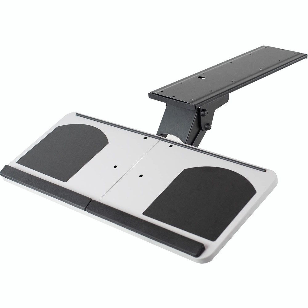 Adjustable Computer Keyboard and Mouse Platform Tray, Ergonomic Under Table D...