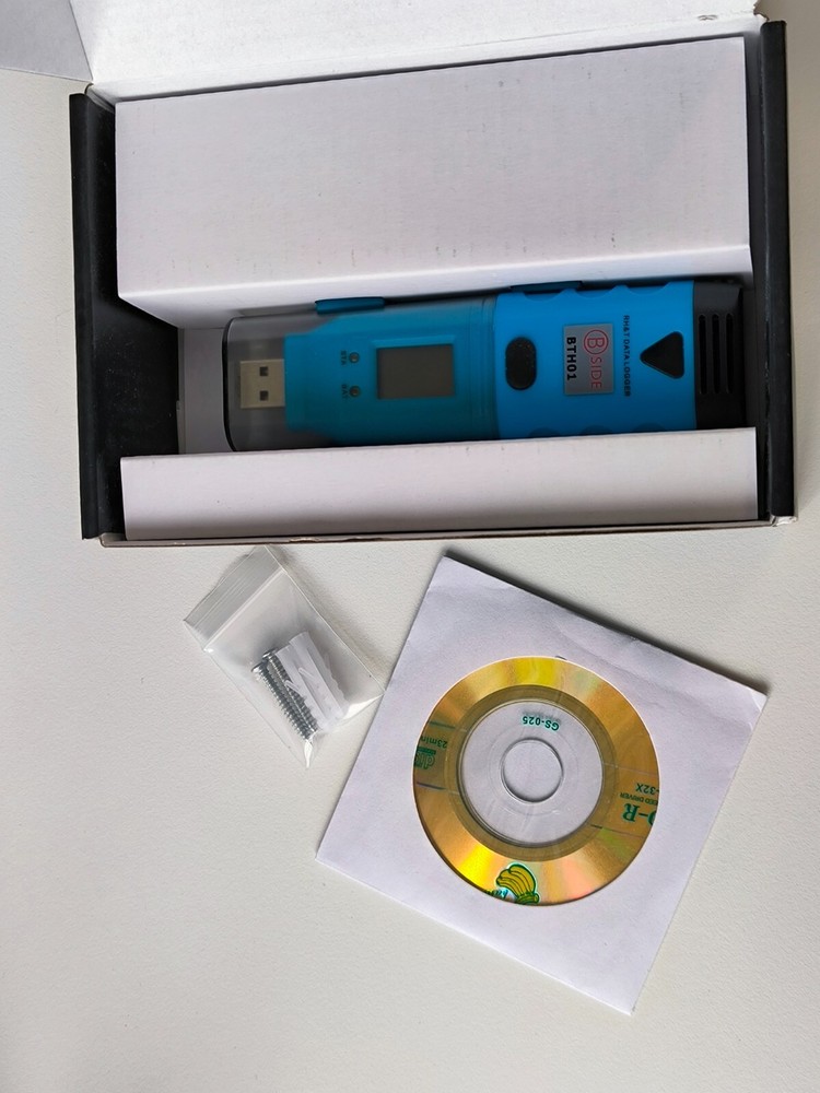 BSIDE BTH01 Digital USB Two-Channel Temperature Humidity Data Logger Recorder