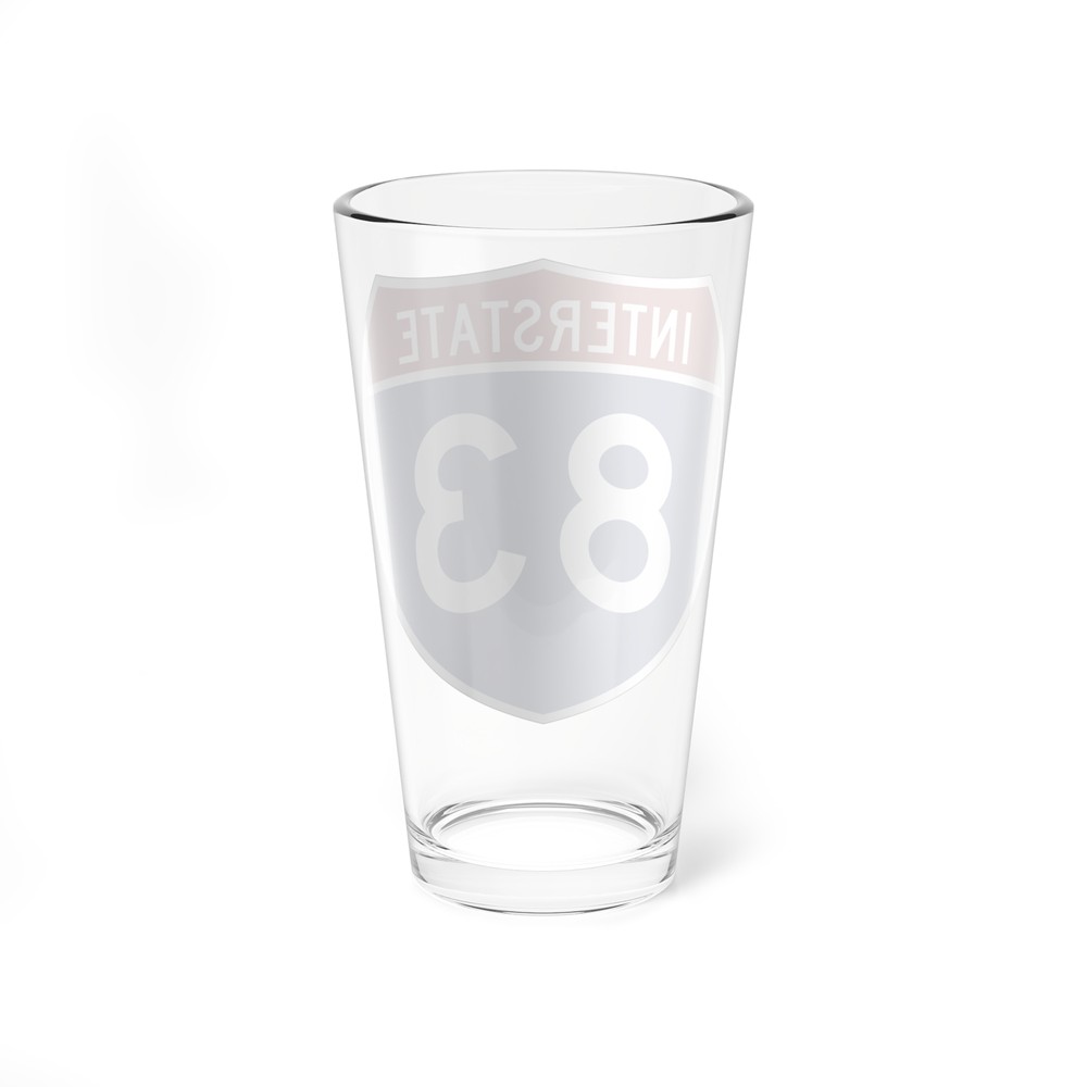 Interstate 83 (U.S. Highways) Pint Glass 16oz