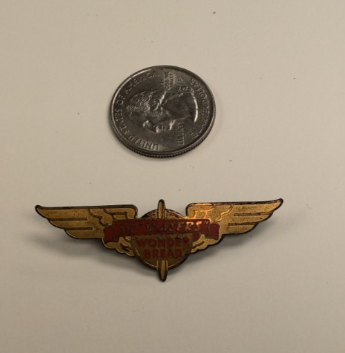 Rare hard to find original sky blazers wonder bread 30's pin!!