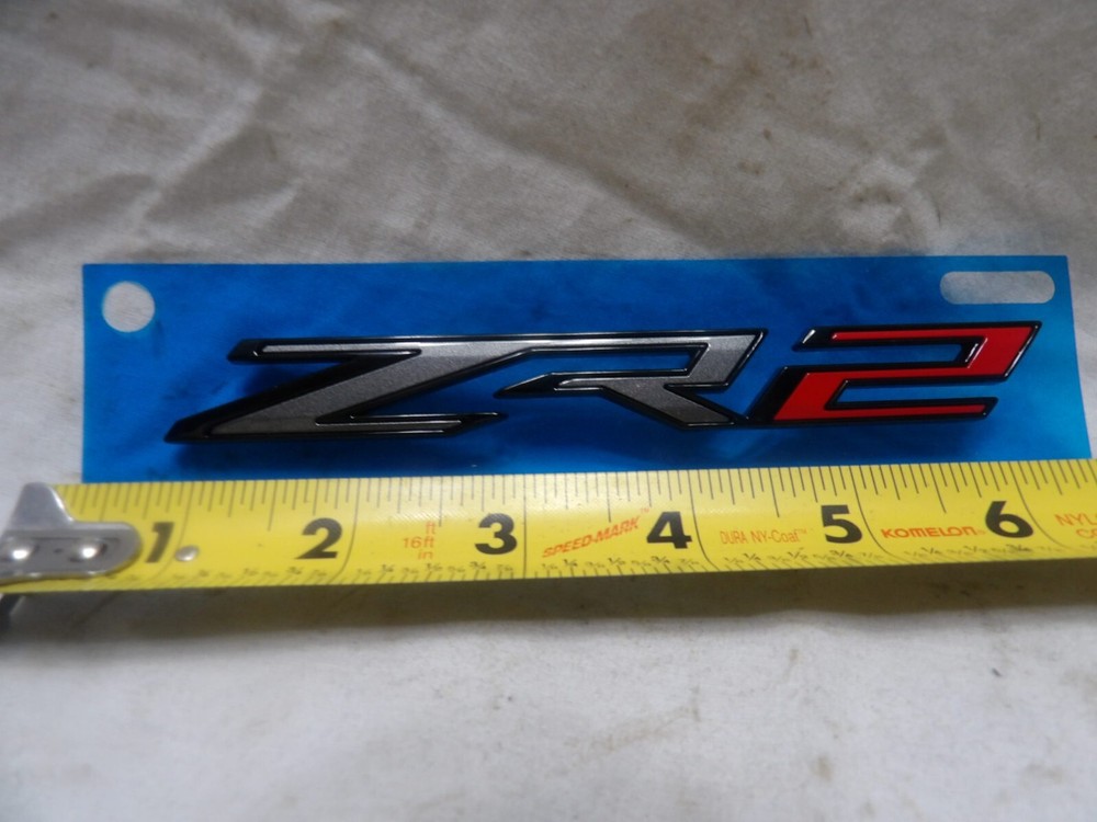 ZR2 Emblem 1pc. Tailgate - Colorado