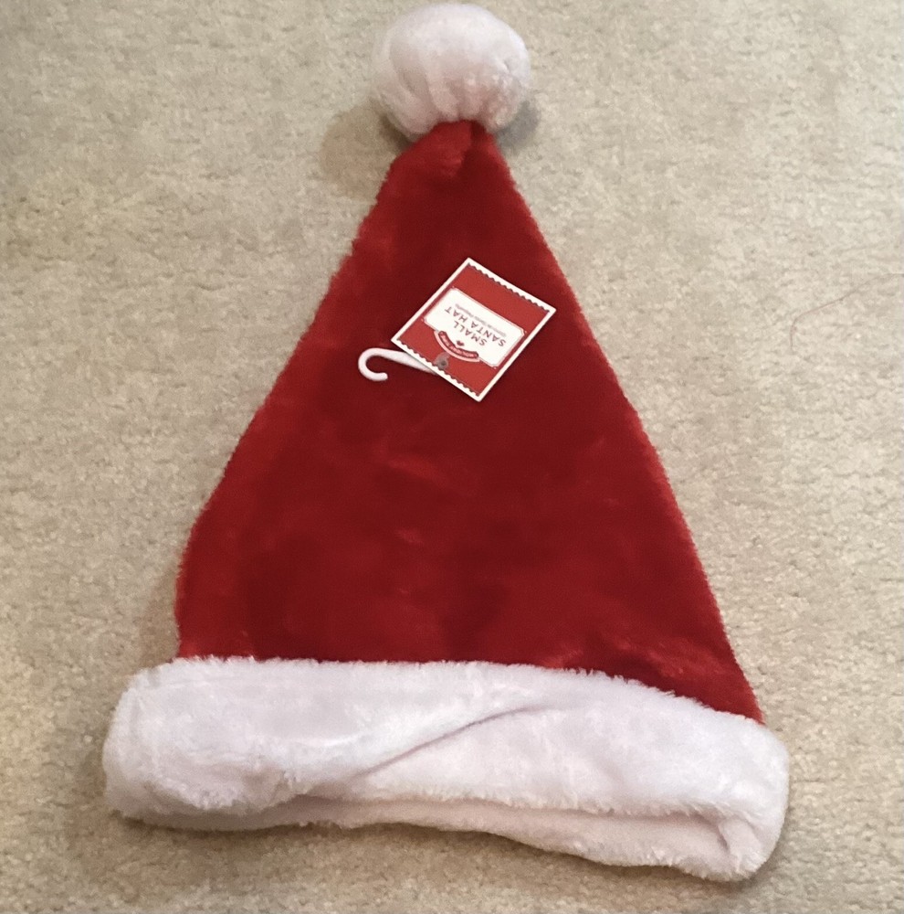 New ! Holiday Time Small Santa Hat