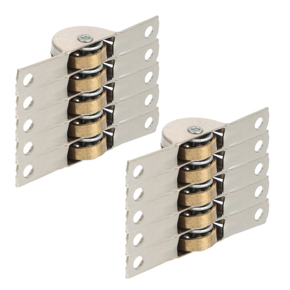 10 Pcs Cabinets Sliding Doors Pulleys Closet Rollers Replacement