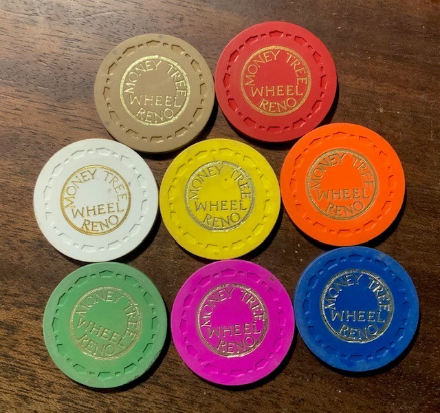 Money Tree Roulette Chips Set -Reno, Nevada