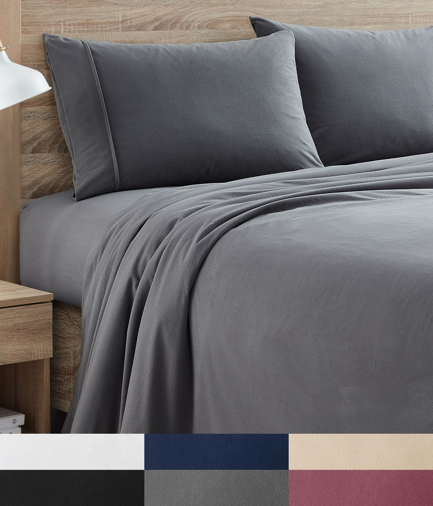 1500 Supreme Collection Microfiber Flannel Sheet Set