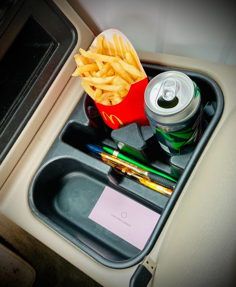 CHEVROLET SILVERADO CONSOLE CUP HOLDER TAB SET - 2003-06